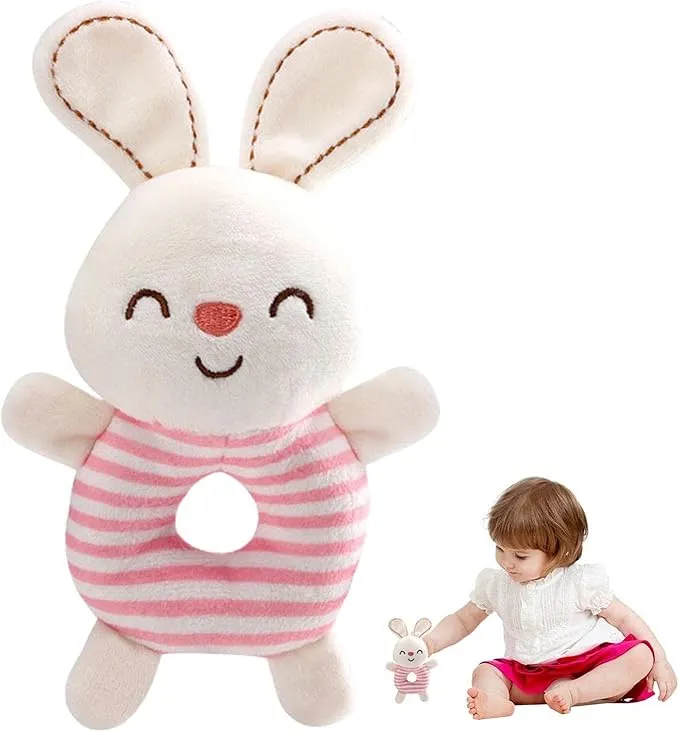 Plush Toy Baby Rattles