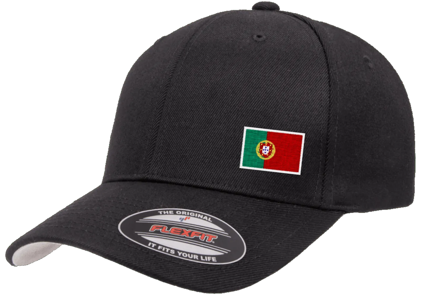 Portugal Cap Black FLEXFIT®