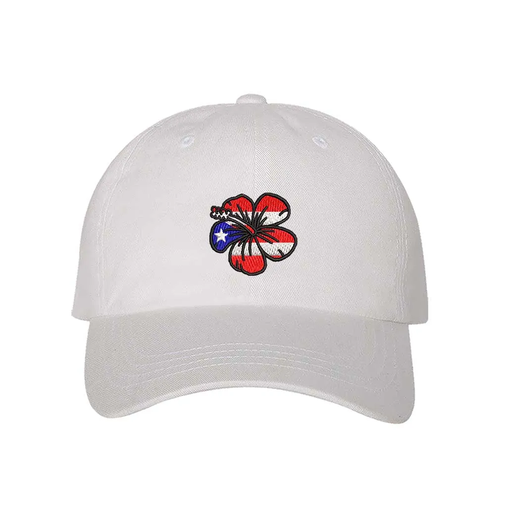 Puerto Rico Amapola Embroidered Baseball Hat – Boricua Baseball Cap