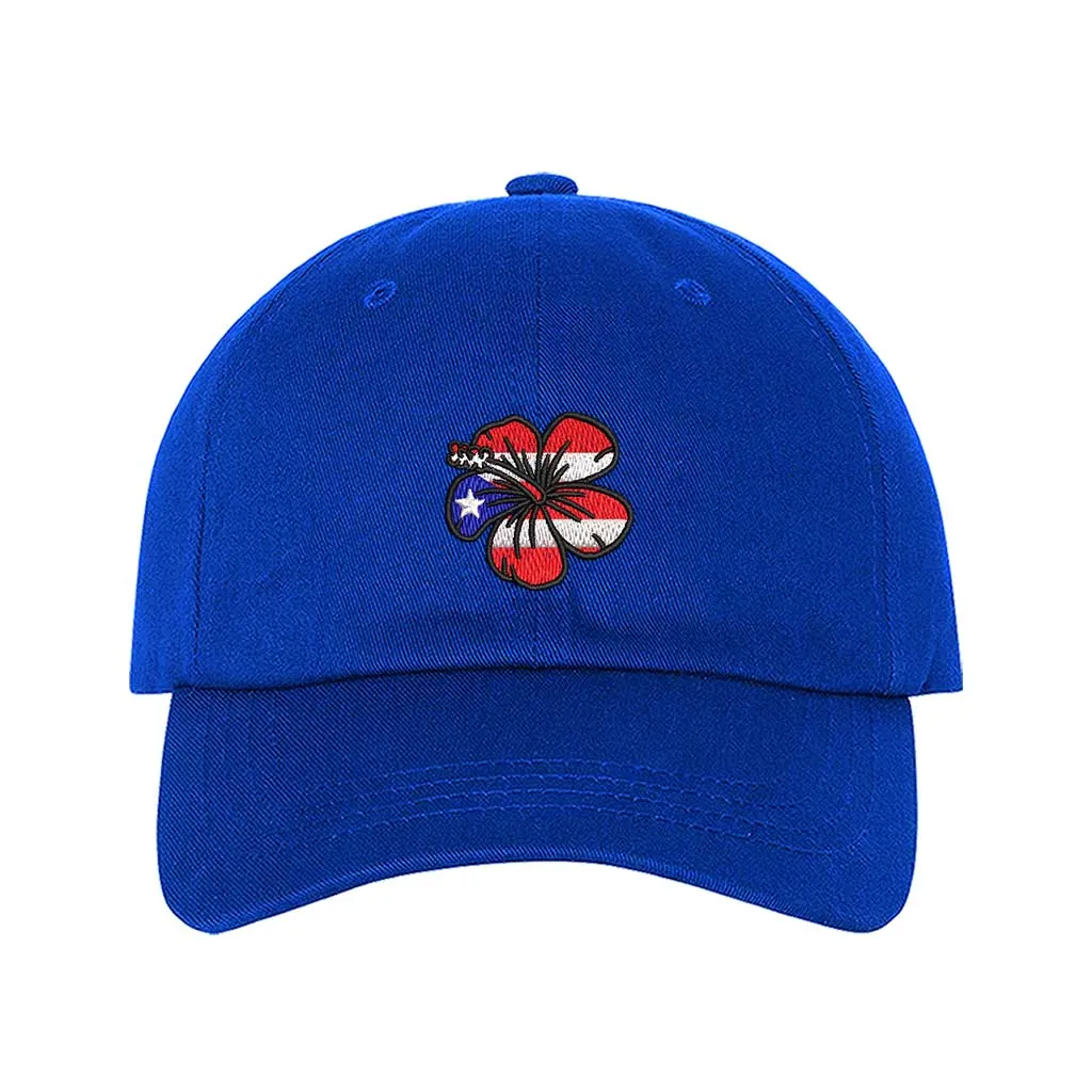 Puerto Rico Amapola Embroidered Baseball Hat – Boricua Baseball Cap