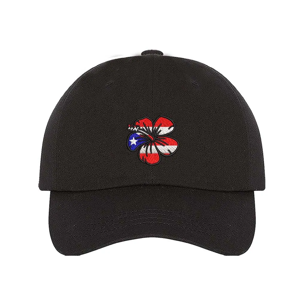 Puerto Rico Amapola Embroidered Baseball Hat – Boricua Baseball Cap