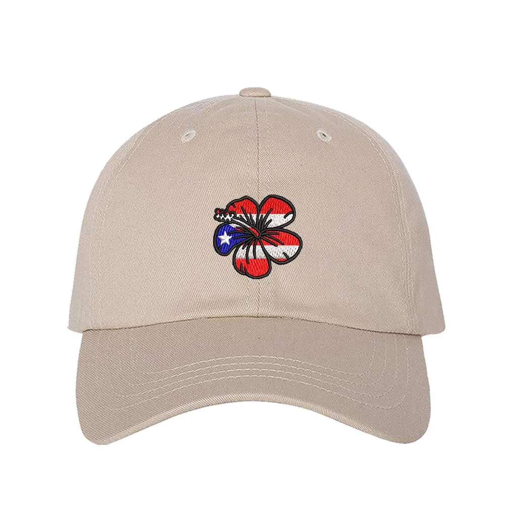 Puerto Rico Amapola Embroidered Baseball Hat – Boricua Baseball Cap