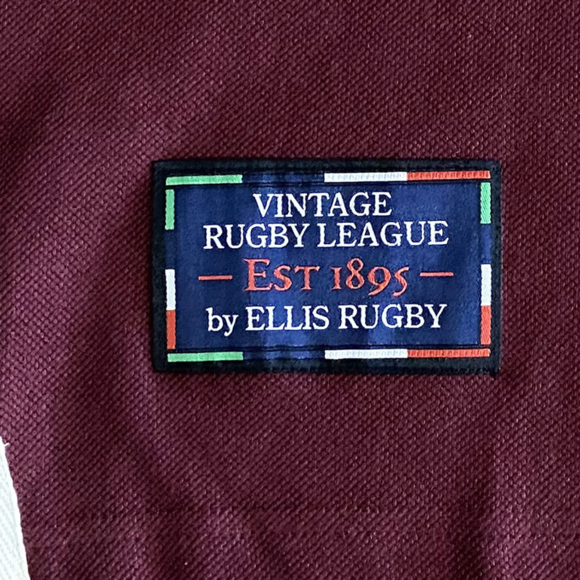 Queensland 1925 Vintage Rugby League Polo by Ellis Rugby
