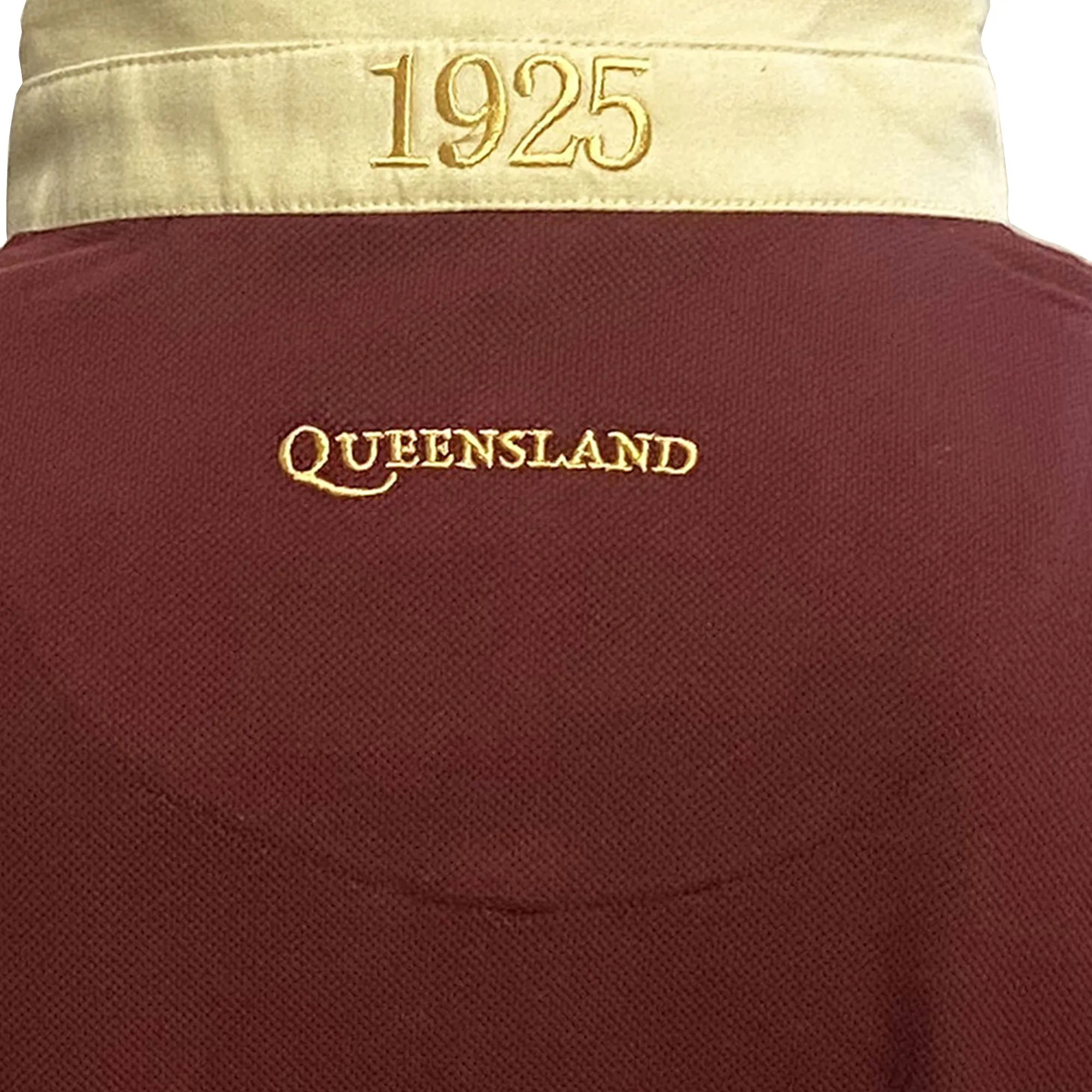 Queensland 1925 Vintage Rugby League Polo by Ellis Rugby