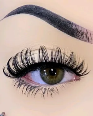 "Daisy" 15mm Faux Mink D Curl Fluffy Russian False Eyelashes