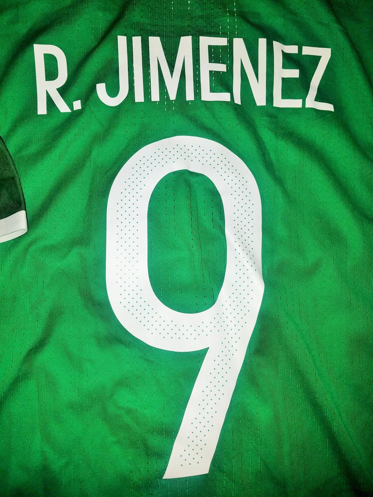 Raul Jimenez Mexico COPA AMERICA 2016 MATCH ISSUED Jersey Camiseta Shirt M