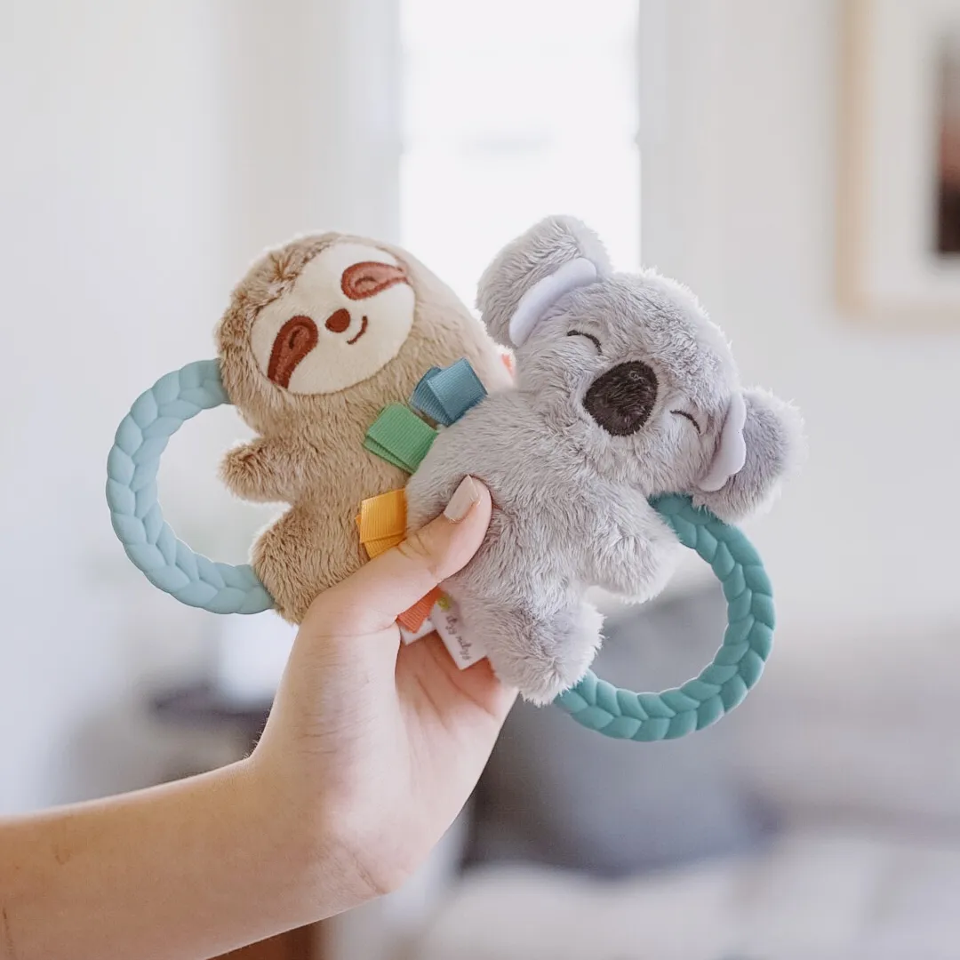 Ritzy Rattle Pal™ Plush Rattle Pal with Teether: