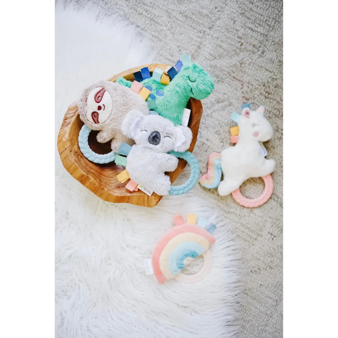 Ritzy Rattle Pal™ Plush Rattle Pal with Teether: