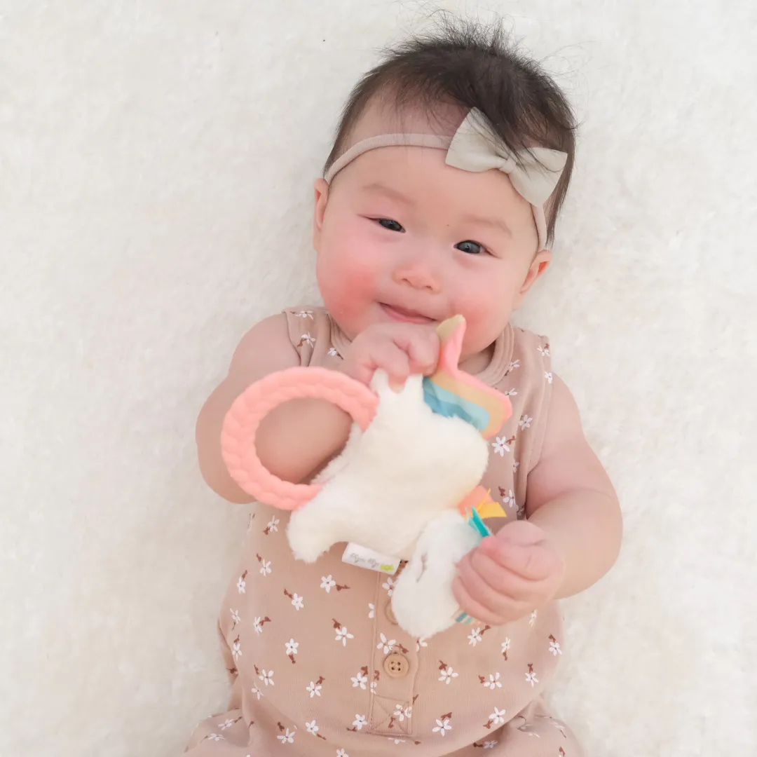 Ritzy Rattle Pal™ Plush Rattle Pal with Teether: