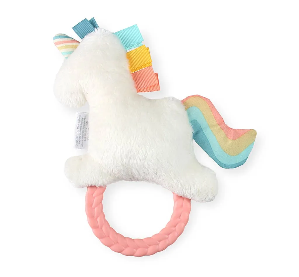 Ritzy Rattle Pal™ Plush Rattle Pal with Teether: