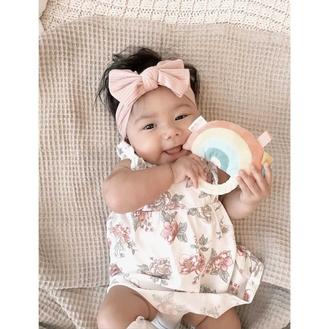 Ritzy Rattle Pal™ Plush Rattle Pal with Teether: