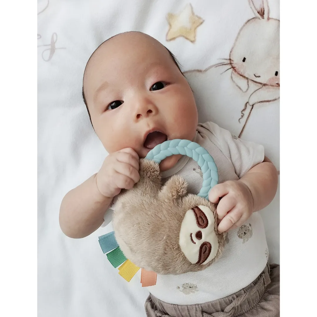 Ritzy Rattle Pal™ Plush Rattle Pal with Teether: