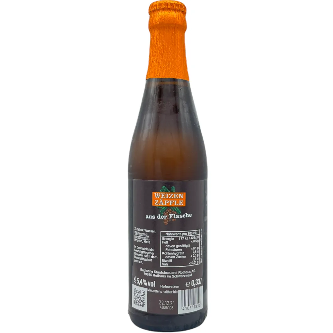 Rothaus Hefeweizen Zapfle 330ml