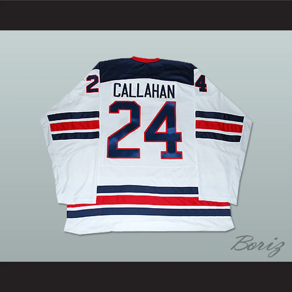 Ryan Callahan 24 USA National Team Hockey Jersey 1960 Tribute Style