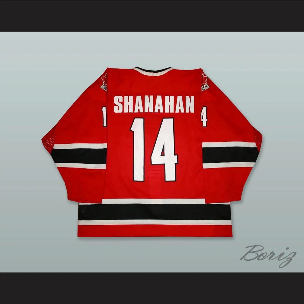 Shanahan 14 Canada National Team Red Hockey Jersey