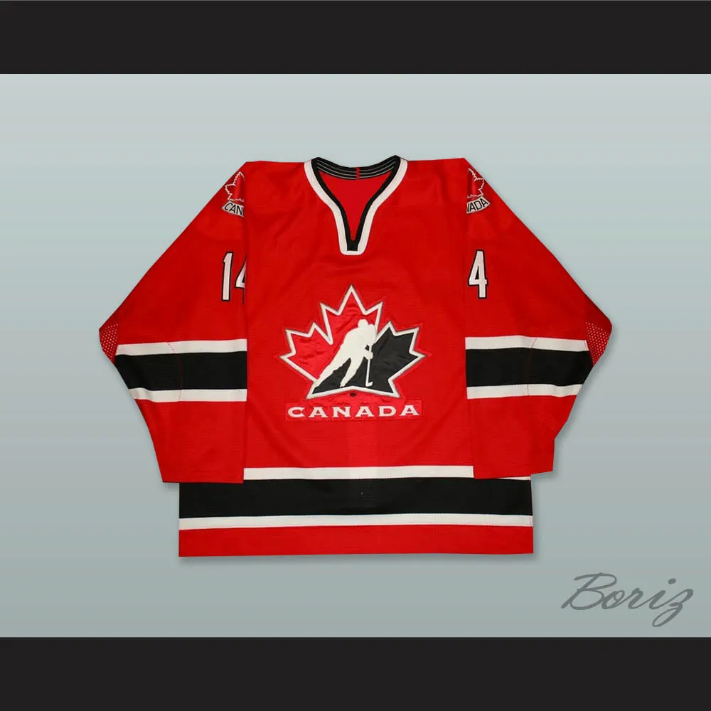 Shanahan 14 Canada National Team Red Hockey Jersey