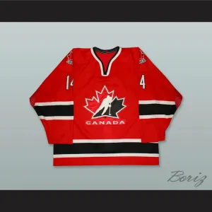 Shanahan 14 Canada National Team Red Hockey Jersey