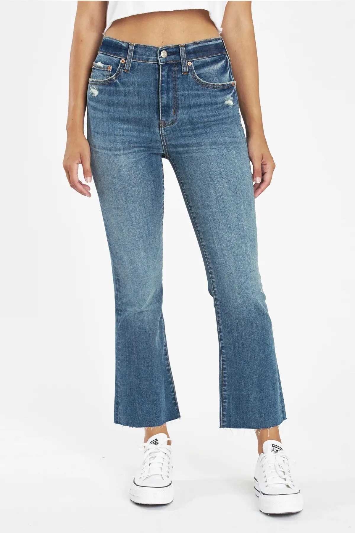 Sienna High Rise Crop Flare