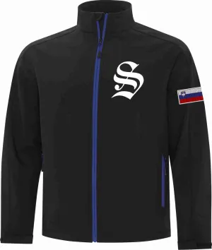 Slovenia Embroidered Soft Shell Jacket