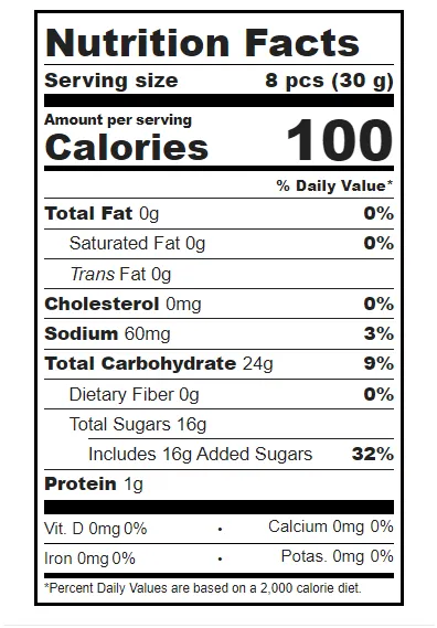 Sugarfina  SOUR RAINBOWS  , 2.9 oz