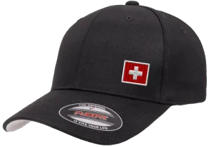 Switzerland Cap Black FLEXFIT®