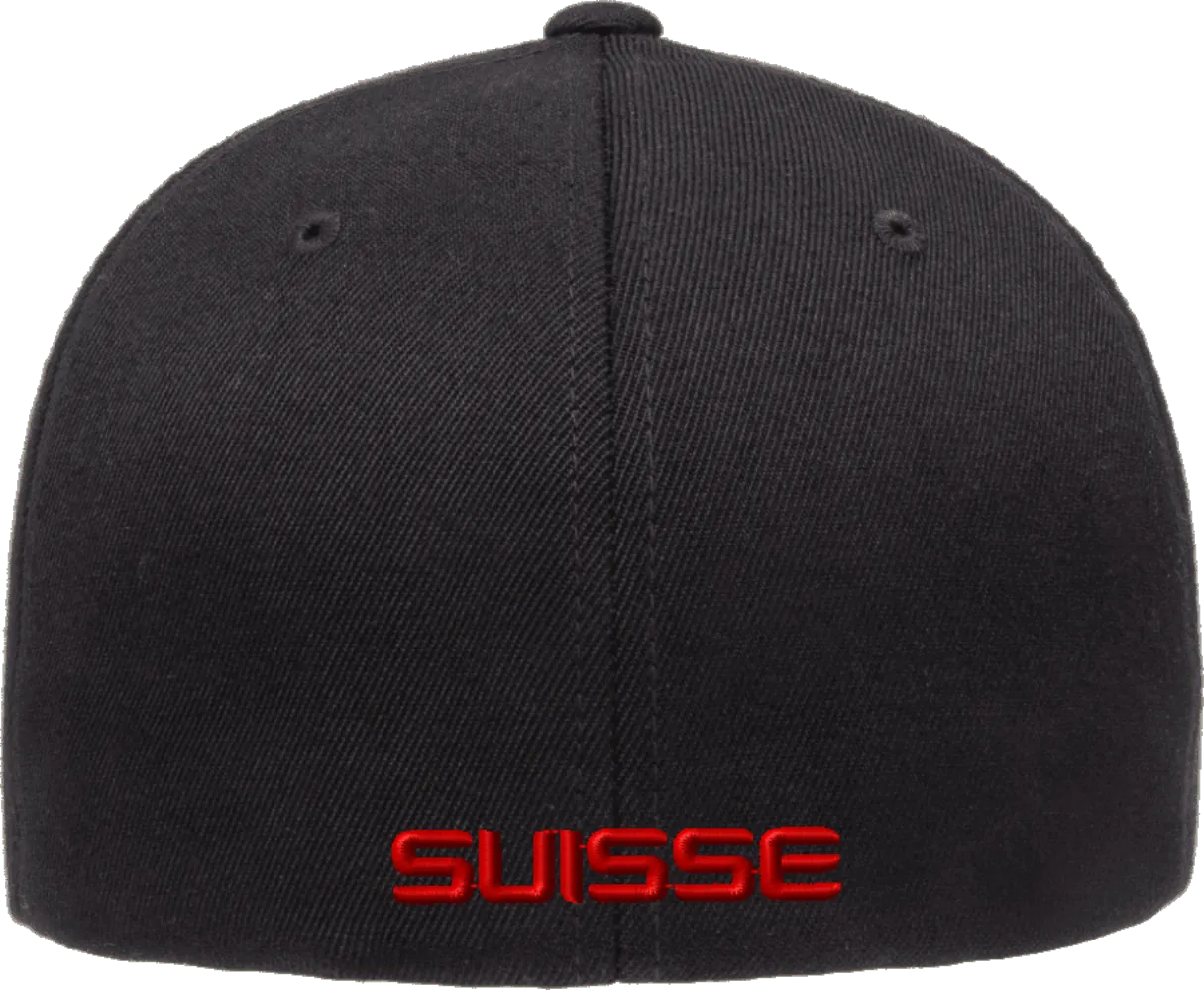 Switzerland Cap Black FLEXFIT®
