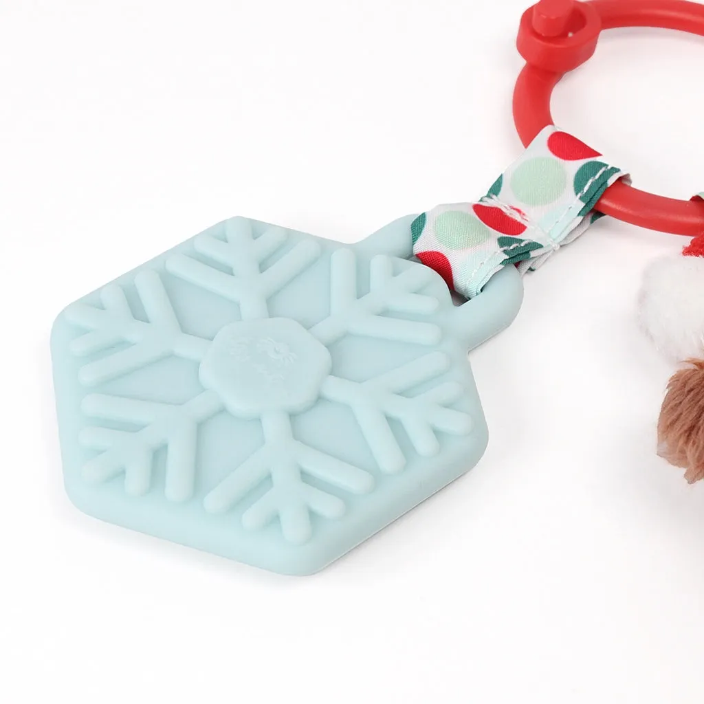The Holiday Bear Itzy Pal Plush   Teether