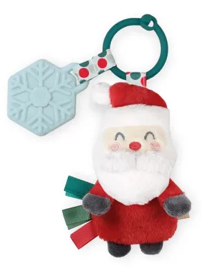 The Holiday Santa Itzy Pal Plush   Teether
