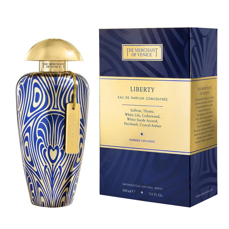 The Merchant Of Venice Murano Exclusive Liberty Perfume For Unisex EDP Concentree 100ml