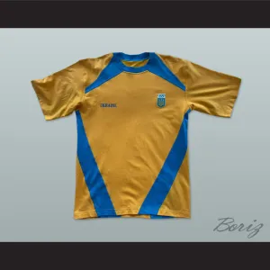 Ukraine National Team Home Yellow Soccer Jersey
