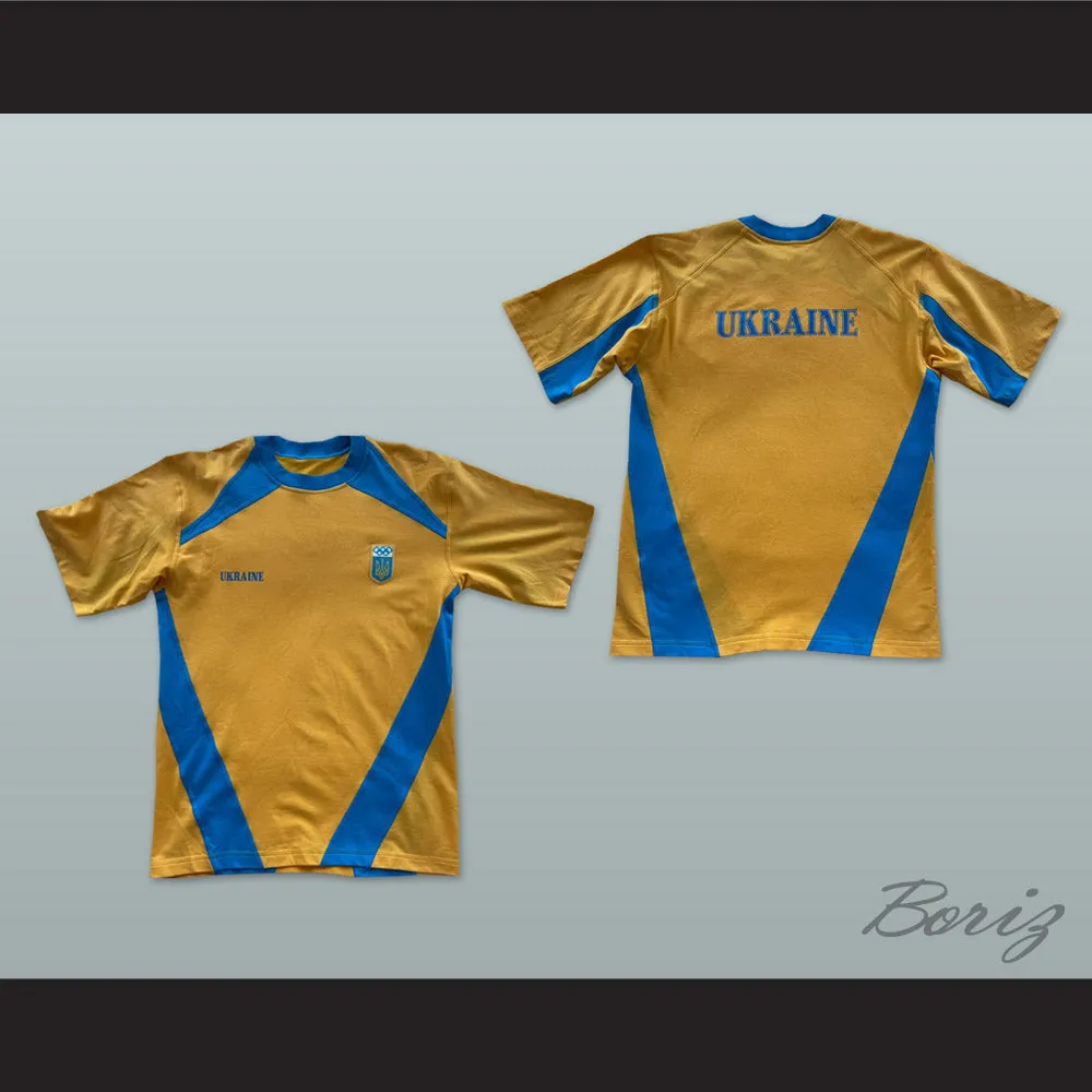 Ukraine National Team Home Yellow Soccer Jersey