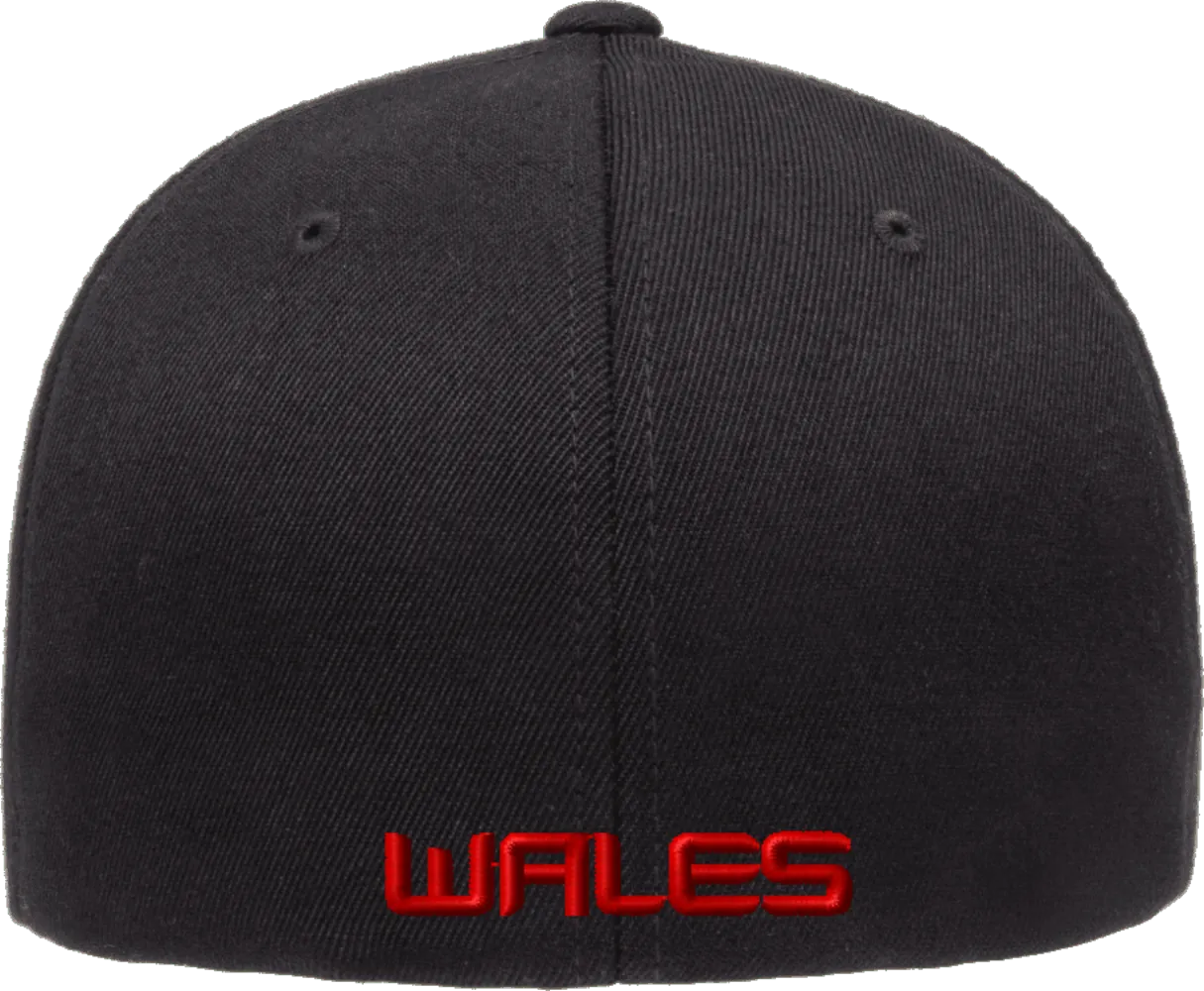 Wales Cap Black FLEXFIT®