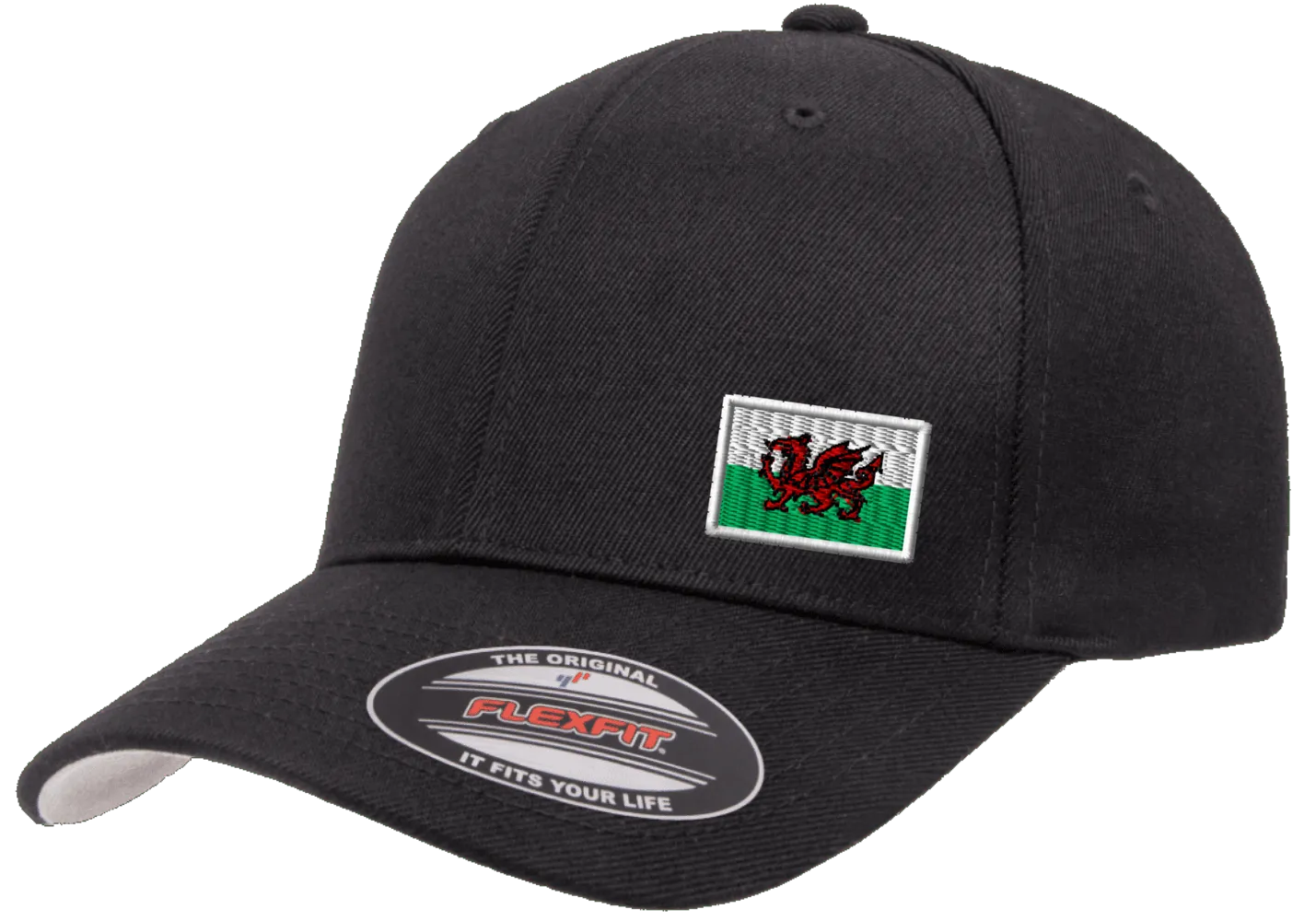 Wales Cap Black FLEXFIT®