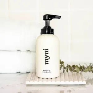 Wheat straw liquid hand soap bottle