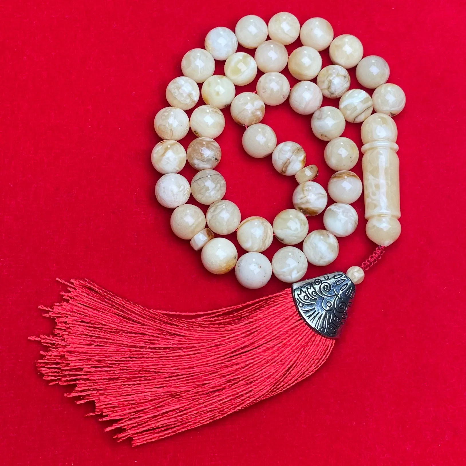 WHITE AMBER MISBAHA 10,3mm 30,4g