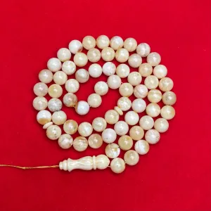 WHITE AMBER MISBAHA 10,3mm 41,3g