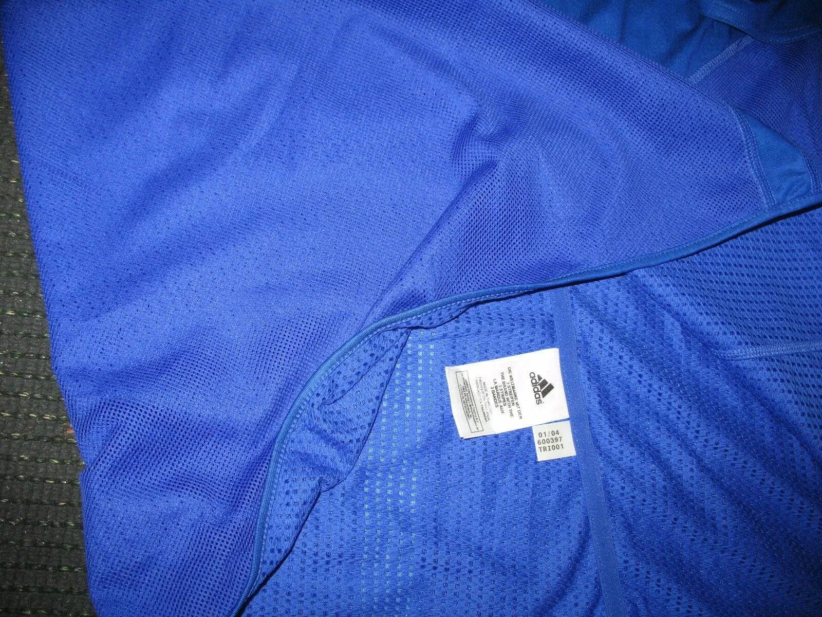 Zidane France 2004 Euro Cup Player Issue Jersey Shirt Maillot