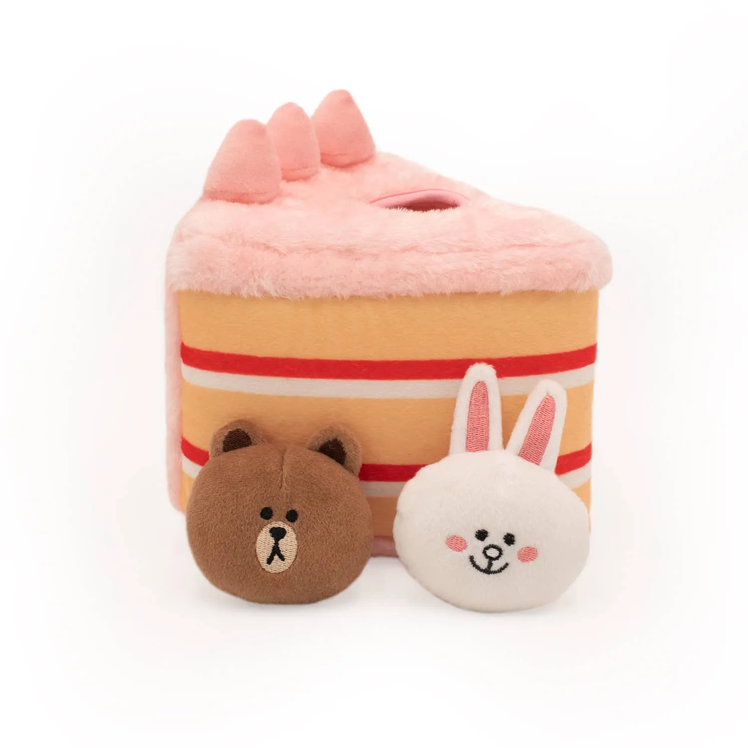 ZippyPaws - Zippy Burrow™ - Brown and Friends in Cake (U.S. SALE ONLY)